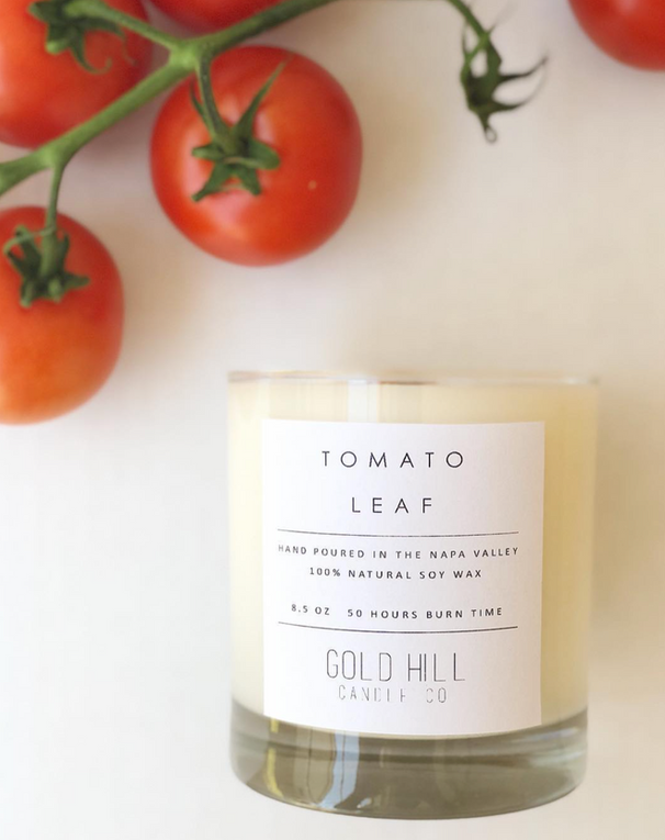 Tomato Leaf Soy Candle
