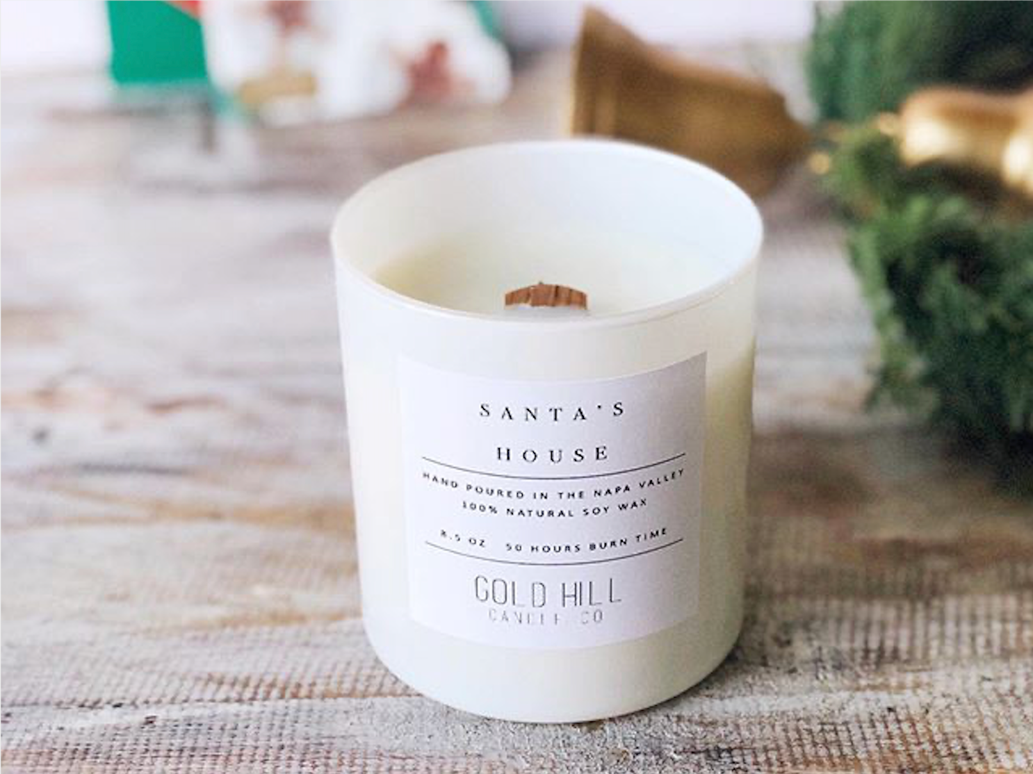 Santa’s House Soy Candle