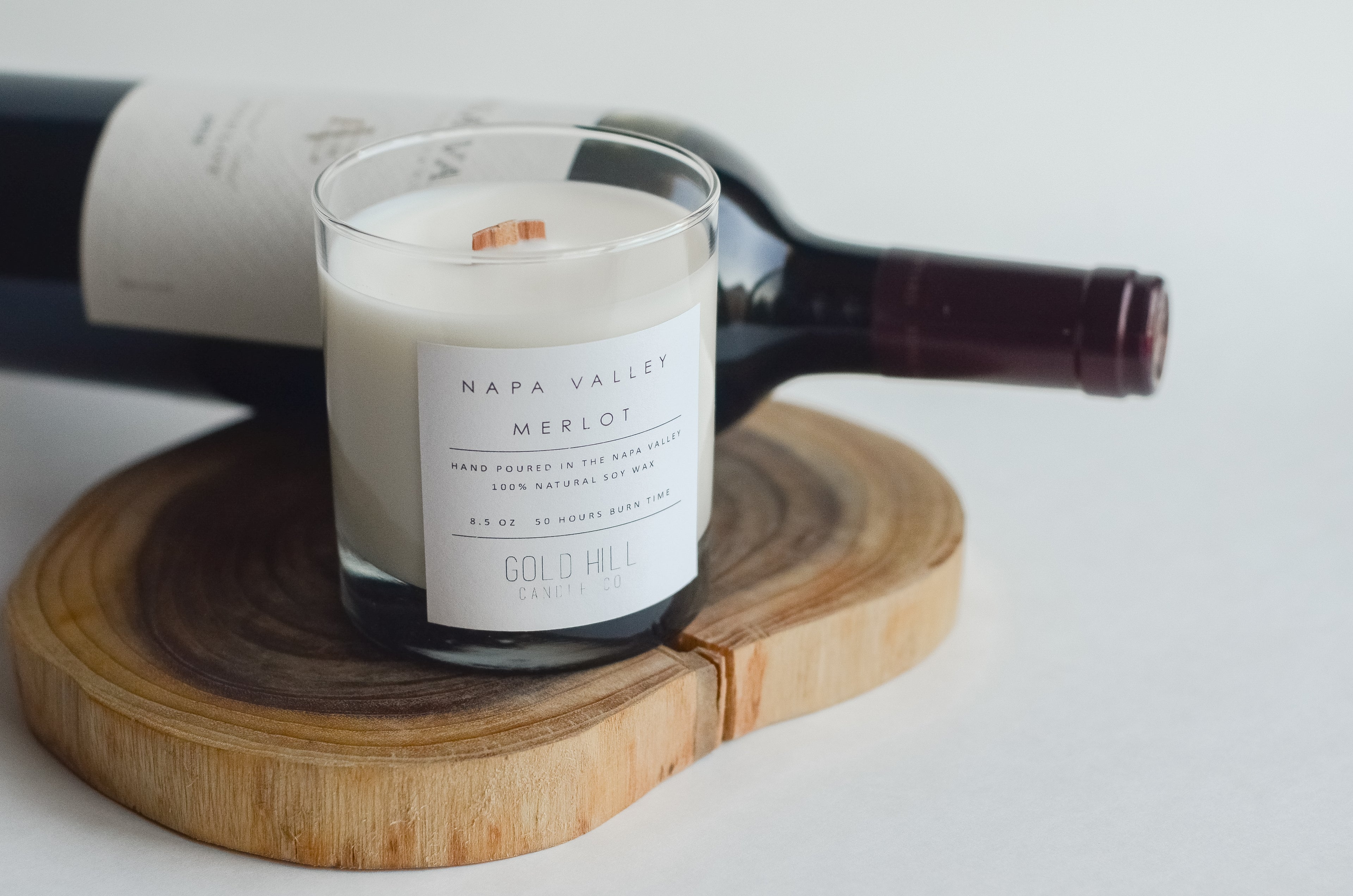 Napa Valley Merlot Soy Candle image 1