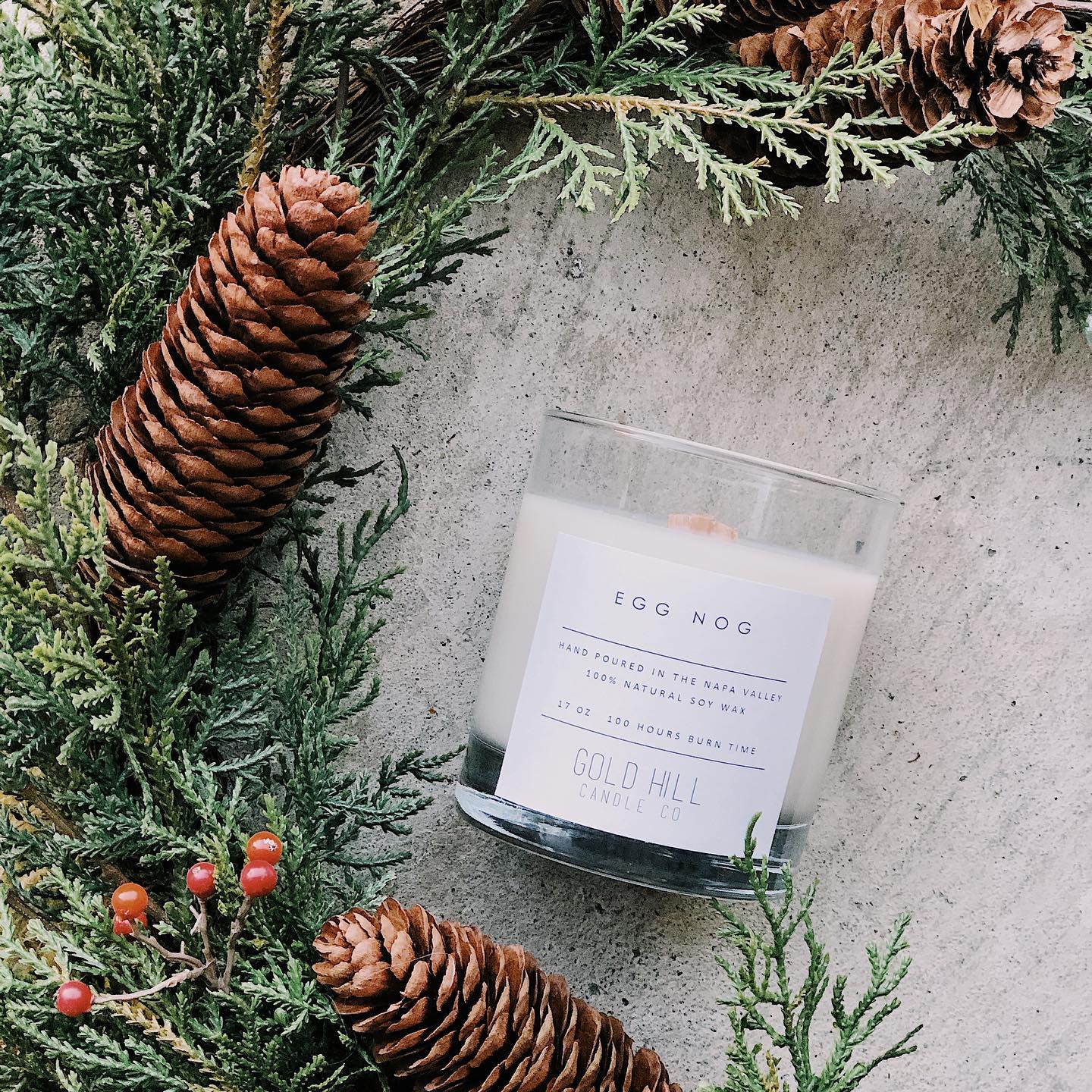 Egg Nog Soy Candle image 1