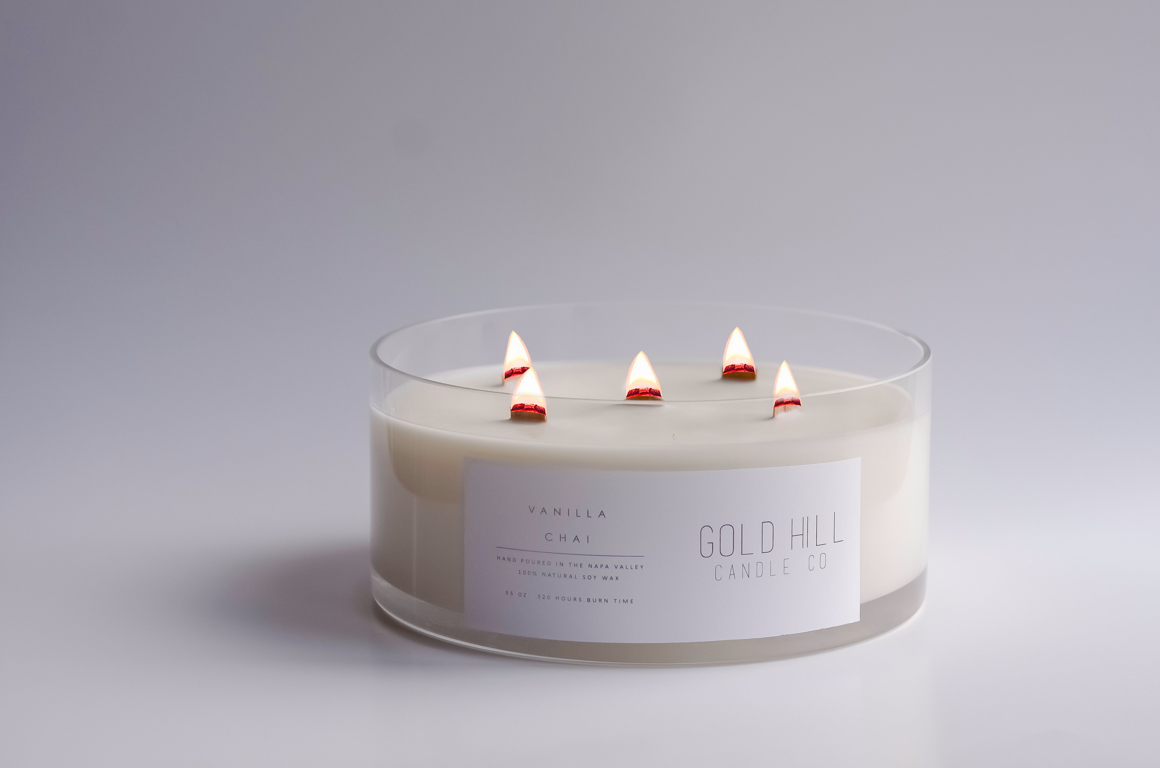 XL 5 Wick Coffee Table Soy Candle