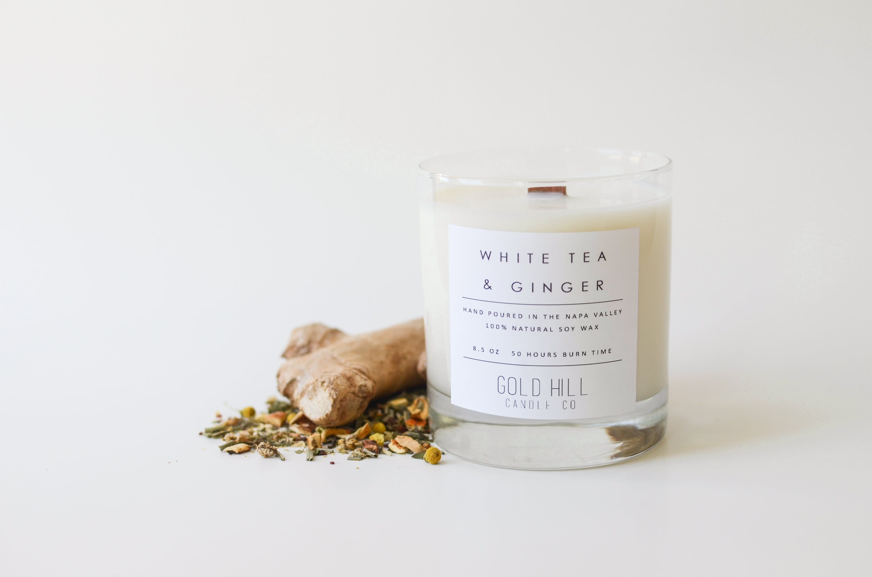 White Tea & Ginger Soy Candle