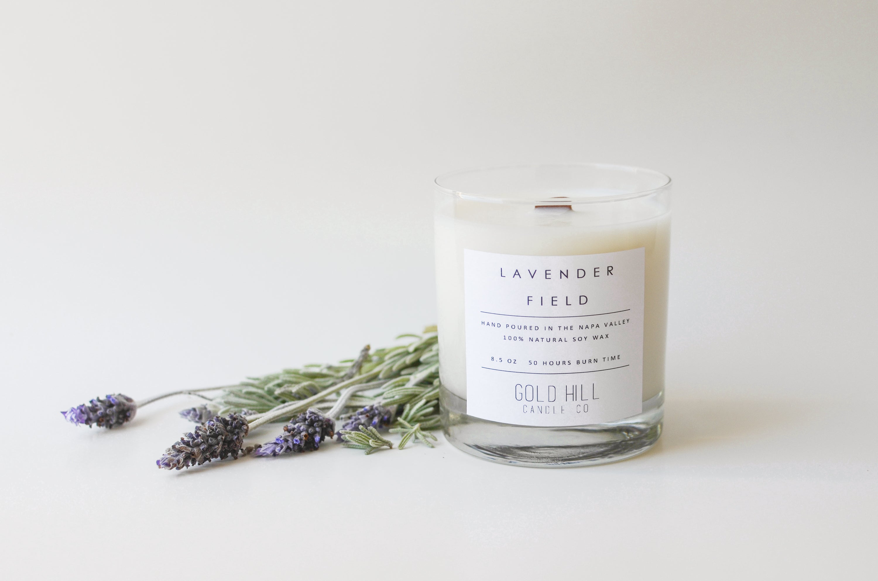 Lavender Field Soy Candle
