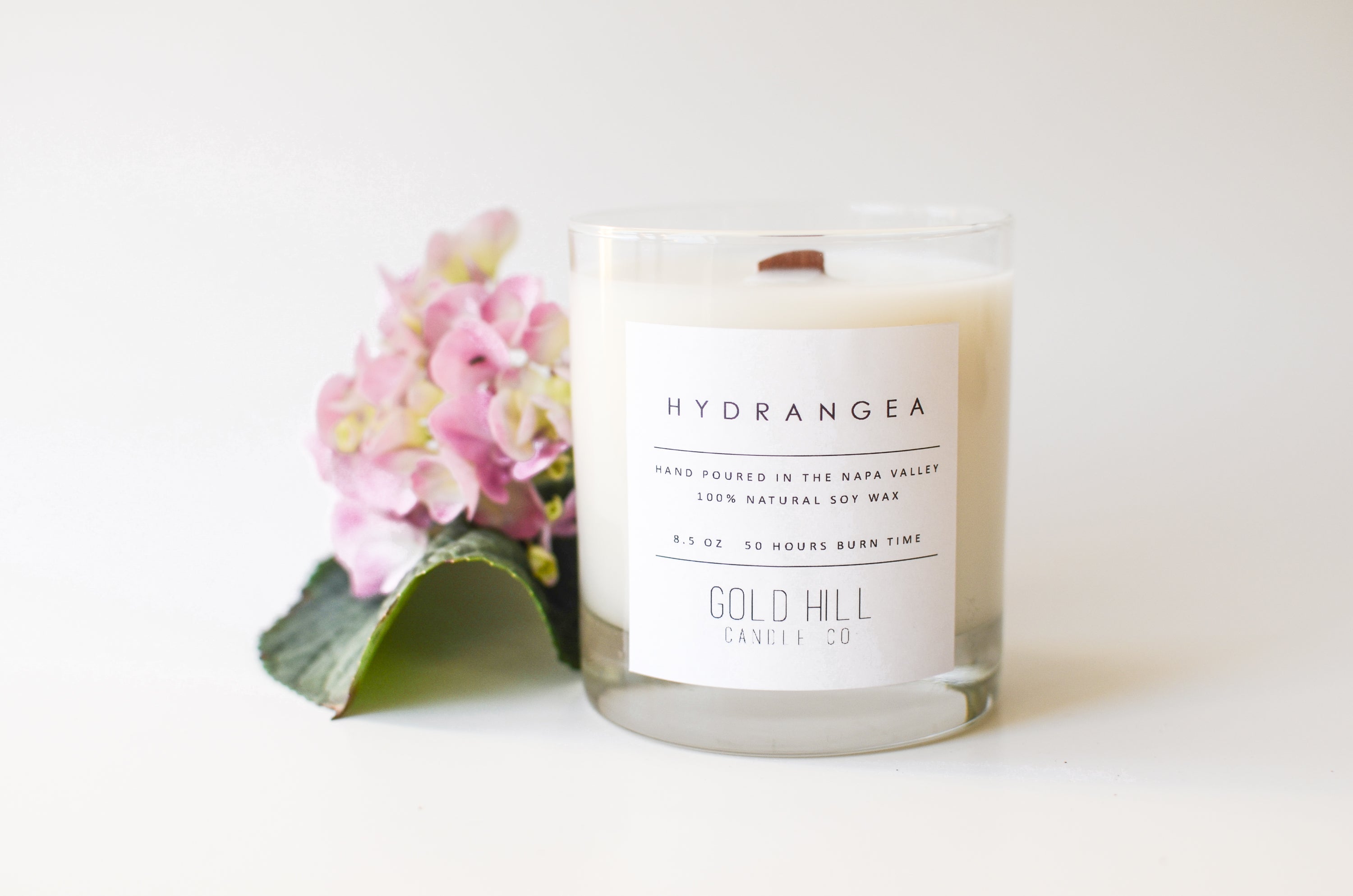 Hydrangea Soy Candle