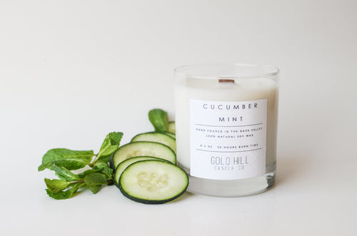 Cucumber Mint Soy Candle