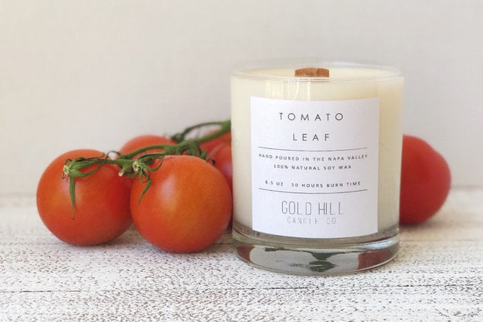 Tomato Leaf Soy Candle