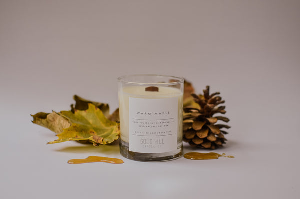 Warm Maple Soy Candle