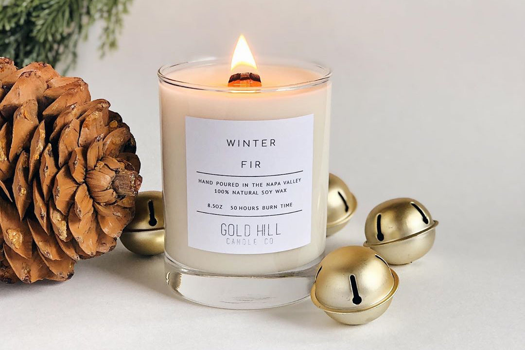 Best Christmas Candle by Gold Hill Candle Co